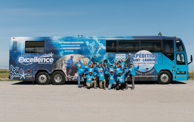 L'Expédition Saint-Laurent fait escale à Montmagny pour une vaste opération de nettoyage