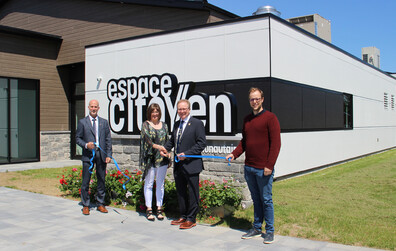 La Ville inaugure son tout nouveau pavillon communautaire Espace citoyen